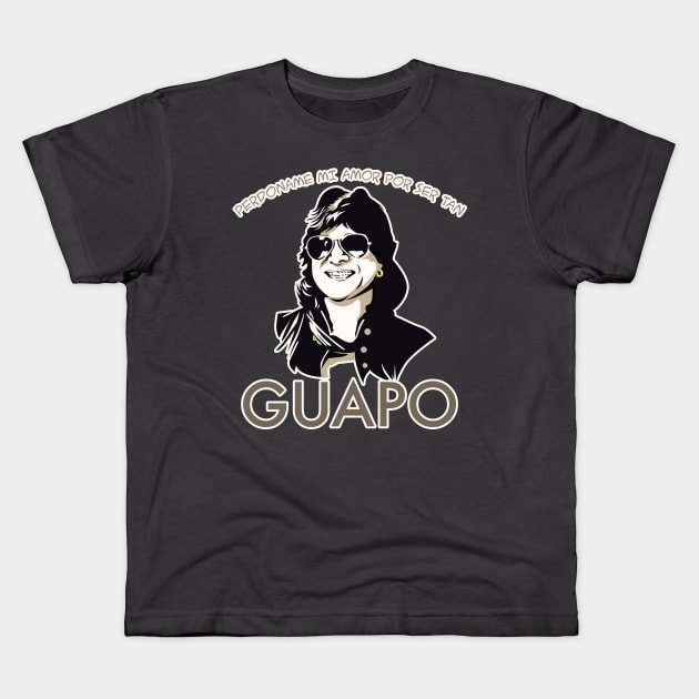 Rigo Tovar GUAPO Kids T-Shirt by Sauher